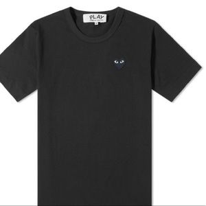 Comme des garçons men’s black t shirt